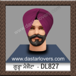 Dark Magenta Full Voile  DL827