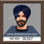 Navy Blue Rubia Voile DL527