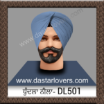 Dusty Blue Rubia Voile DL501