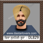 Light Golden Tan Full Voile DL829