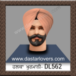 Soft Apricot Rubia Voile DL562